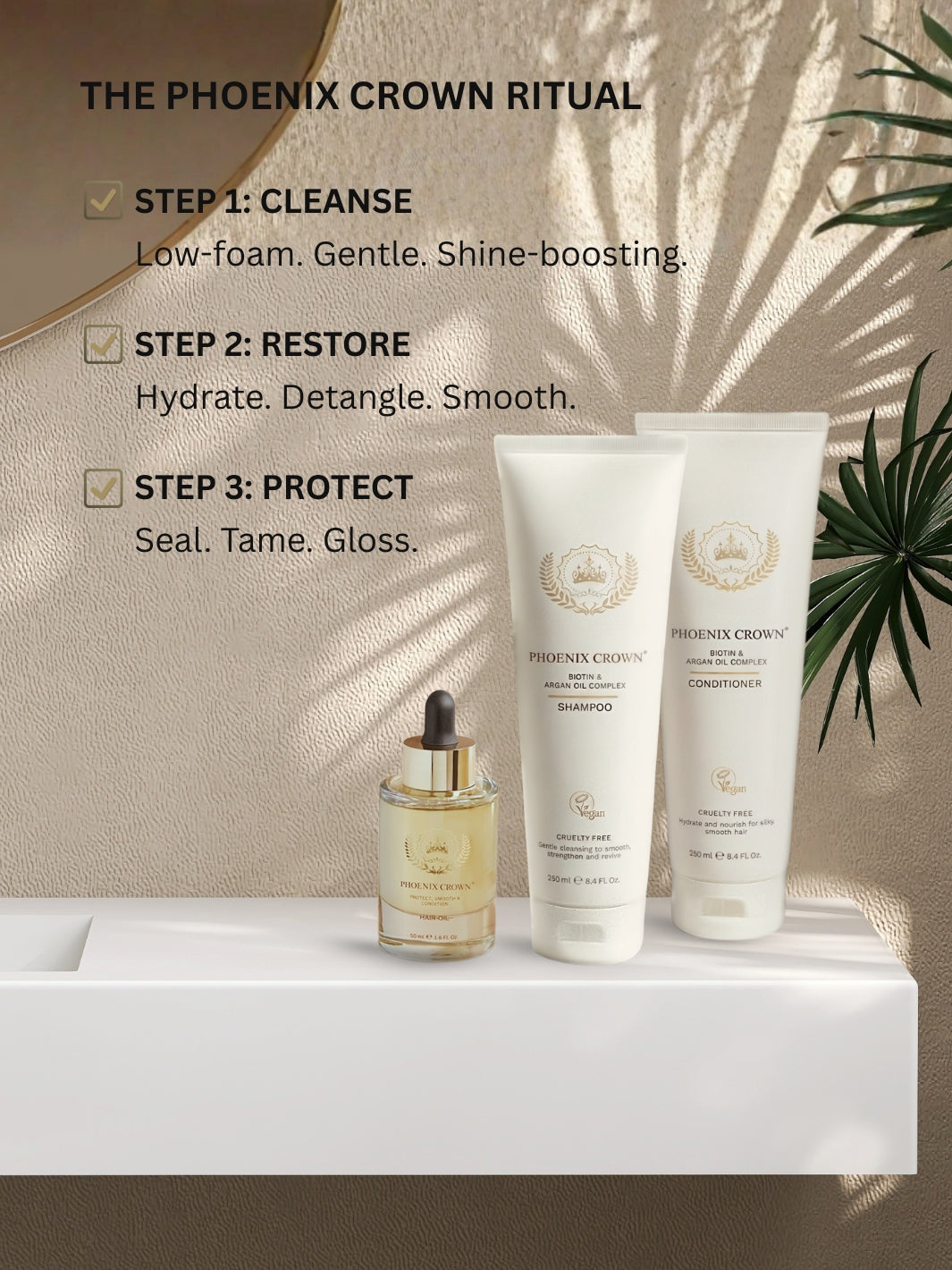 The Phoenix Crown Hair Care Ritual