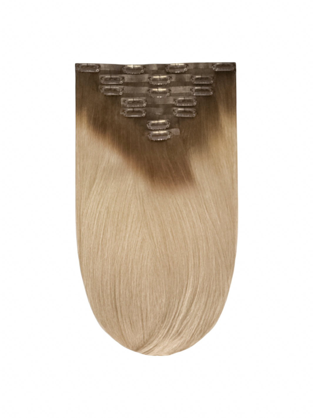 Phoenix Crown Diamond - Ashnut Glow 12" Luxury Clip In Virgin Human Hair Extensions, 140g