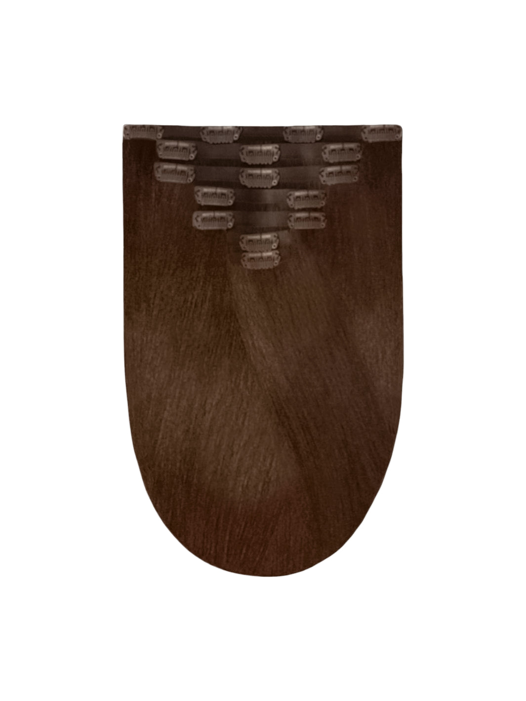 Phoenix Crown Diamond - Chocolate Gold 10" Luxury Clip In Virgin Human Hair Extensions, 140g