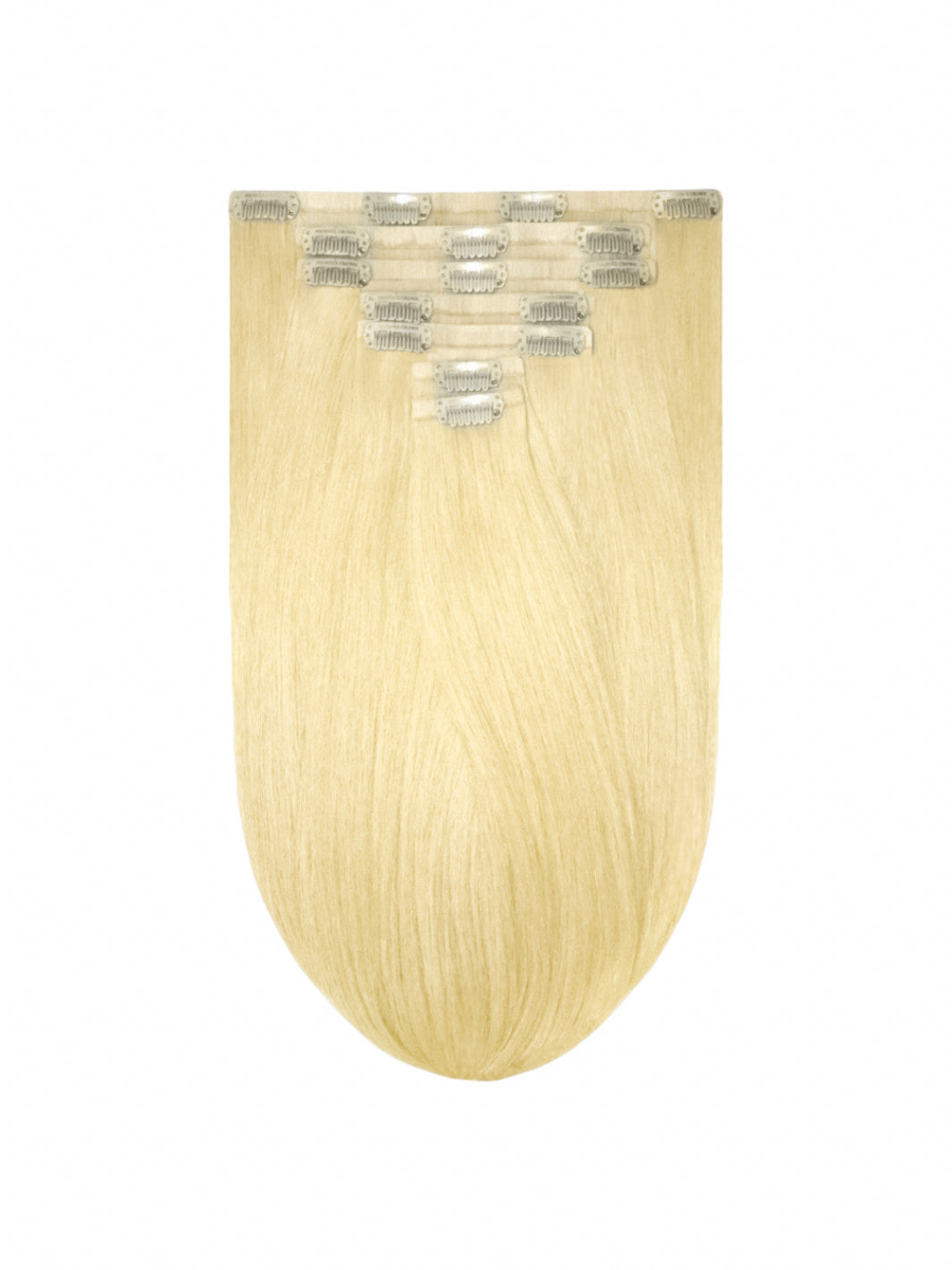 Phoenix Crown Diamond - Mellow Fleur 12" Luxury Clip In Virgin Human Hair Extensions, 140g