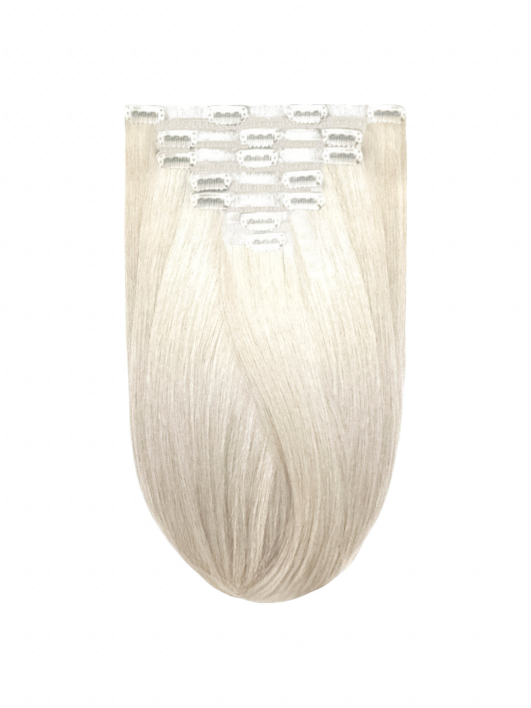 Phoenix Crown Diamond - Silvern Grace 12" Luxury Clip In Virgin Human Hair Extensions, 140g