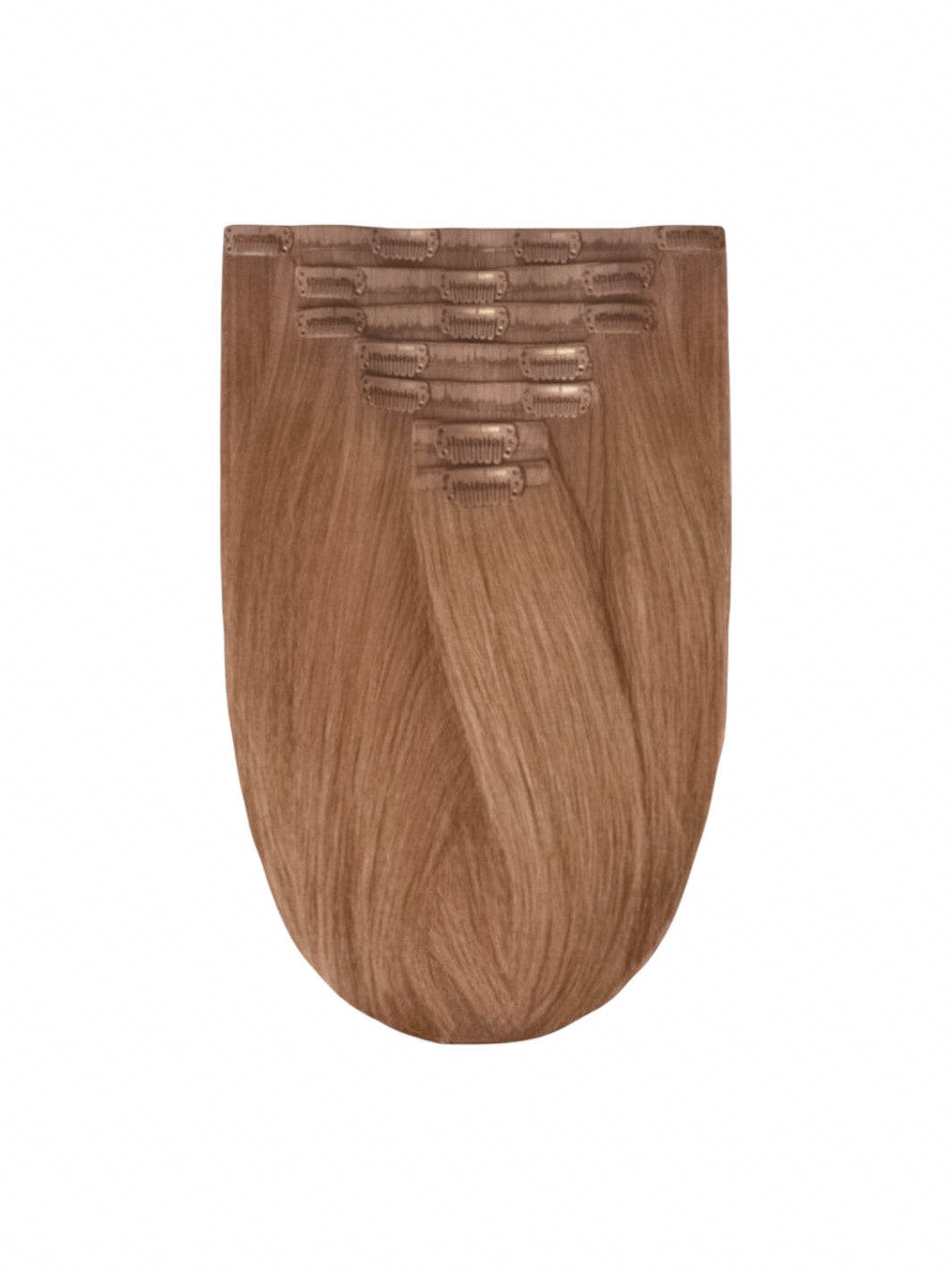 Phoenix Crown Diamond - Umber Mist 10" Luxury Clip In Virgin Human Hair Extensions, 140g