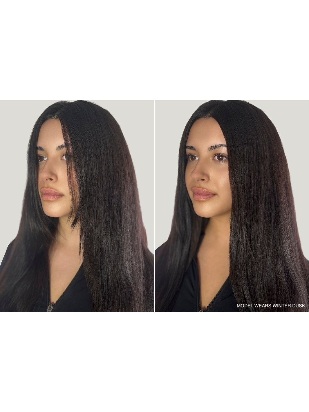 Phoenix Crown Petite - Midnight Crown 10" Luxury Clip In Virgin Human Hair Extensions, 40g