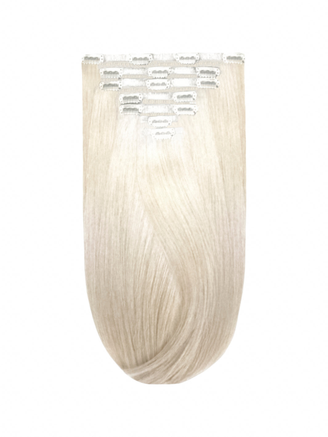 Phoenix Crown Royal - Silvern Grace 14" Luxury Clip In Virgin Human Hair Extensions, 160g