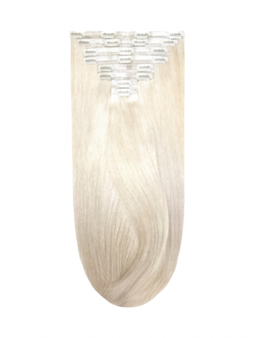 Phoenix Crown Royal - Silvern Grace 16" Luxury Clip In Virgin Human Hair Extensions, 180g