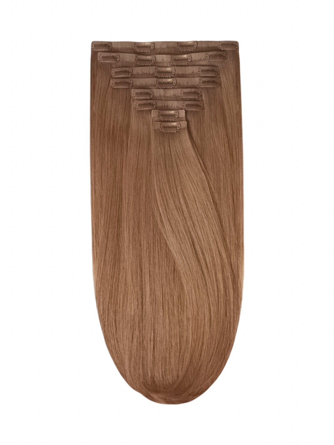 Phoenix Crown Royal - Umber Mist 16" Luxury Clip In Virgin Human Hair Extensions, 180g